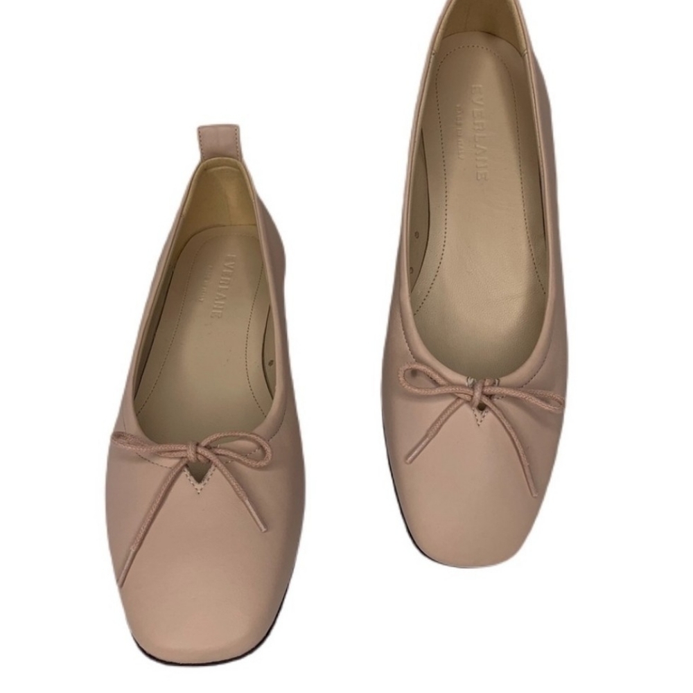 Everlane The Day Pink Ballet Flats Size 5 NWOB